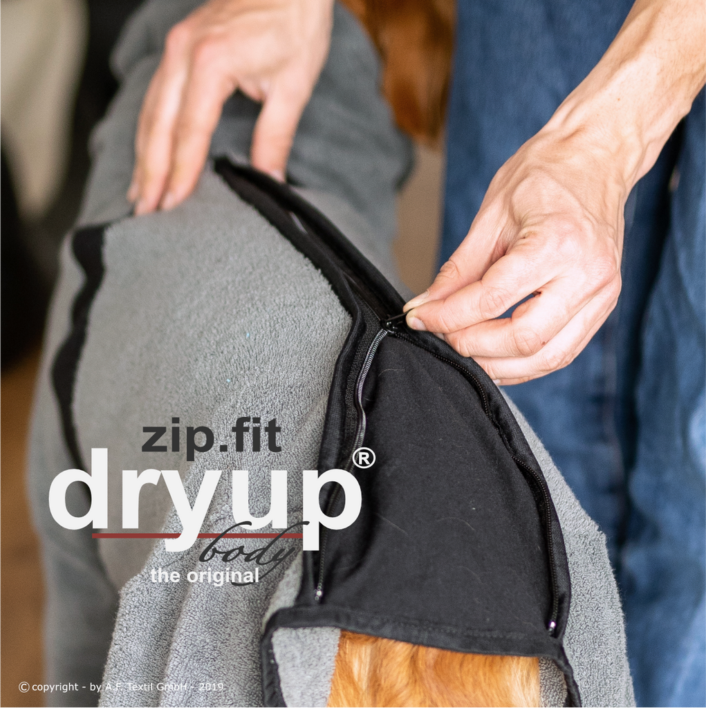 Dryup Body Zip.Fit Grau Details