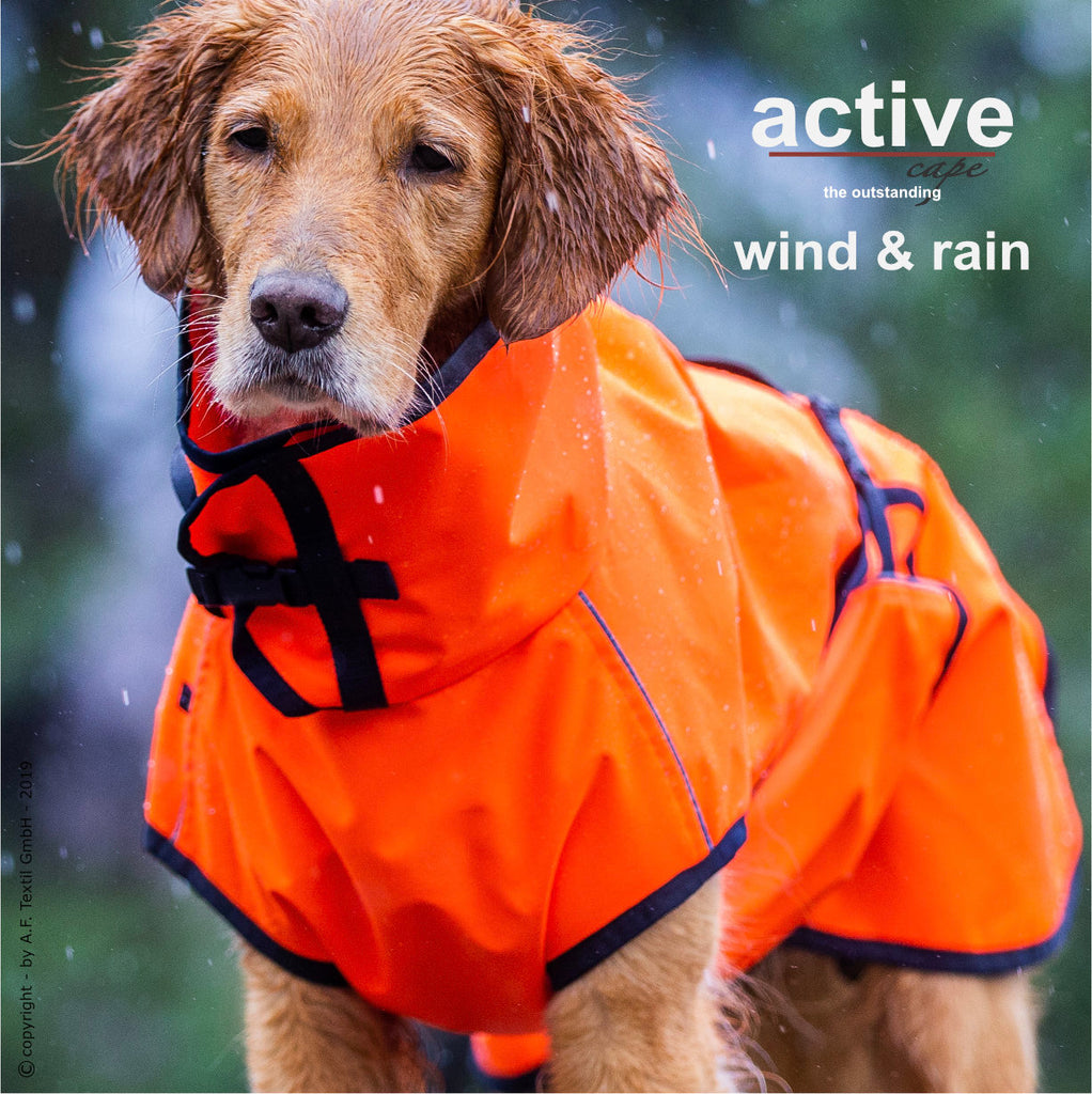 Active Cape Wind & Rain Orange