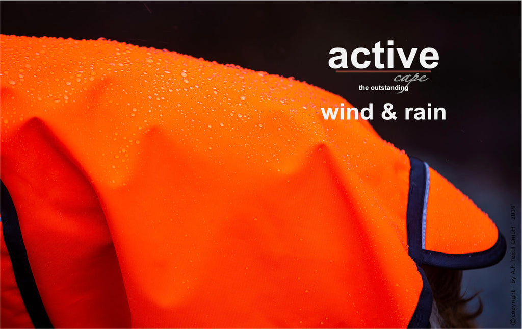 Active Cape Wind & Rain Orange details