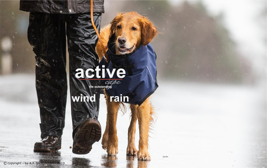 Active Cape Wind & Rain Blau